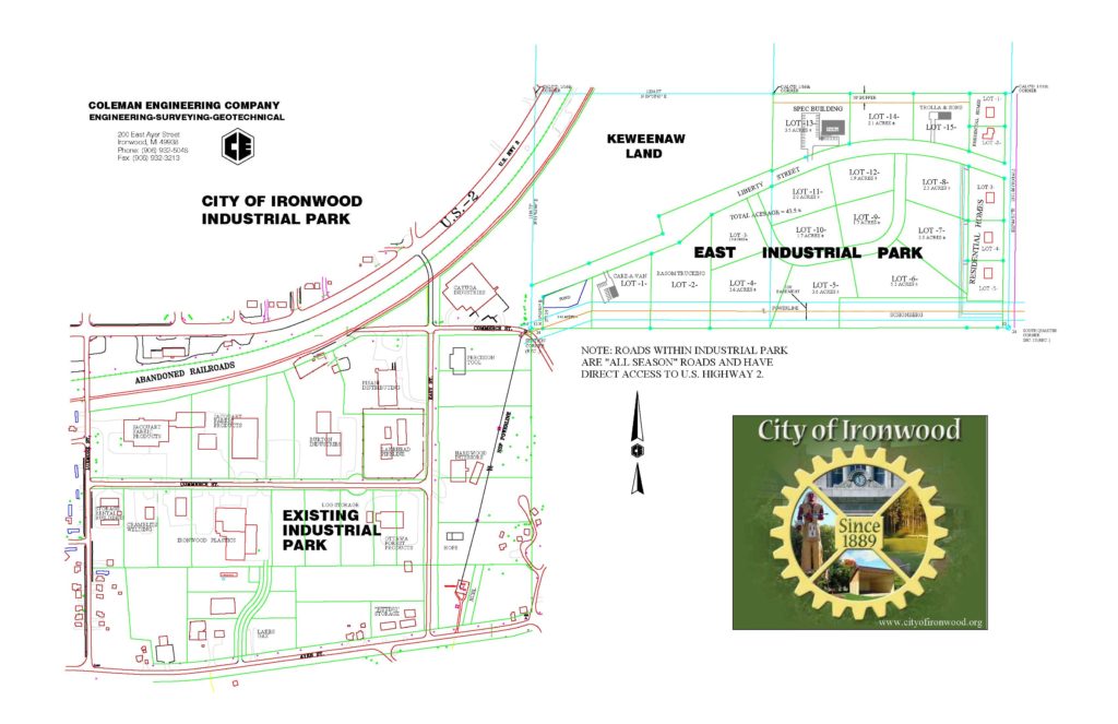 IIDC - Industrial Park Map