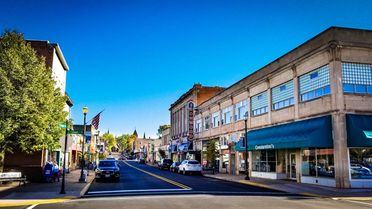 Downtown Ironwood Michigan