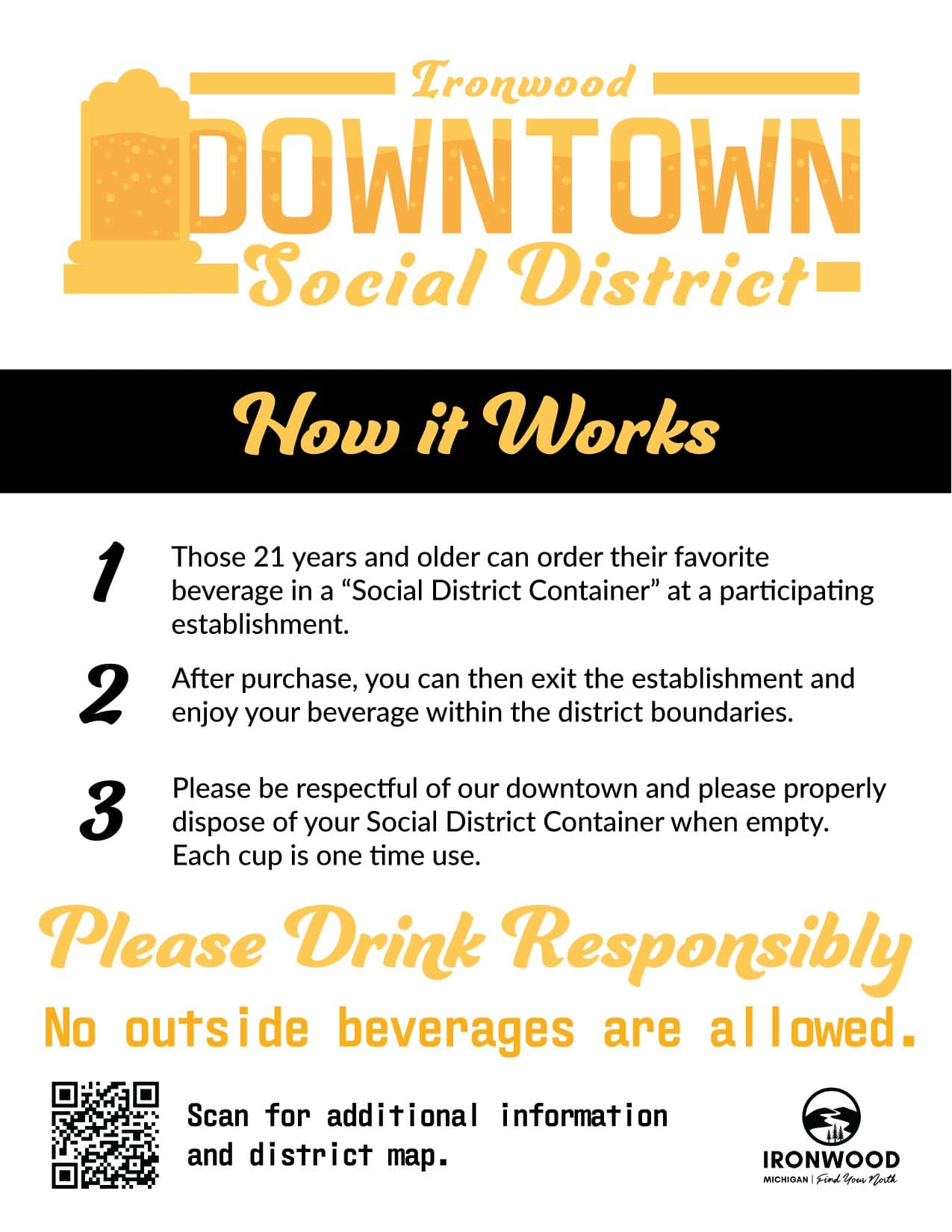 Social District Flyer